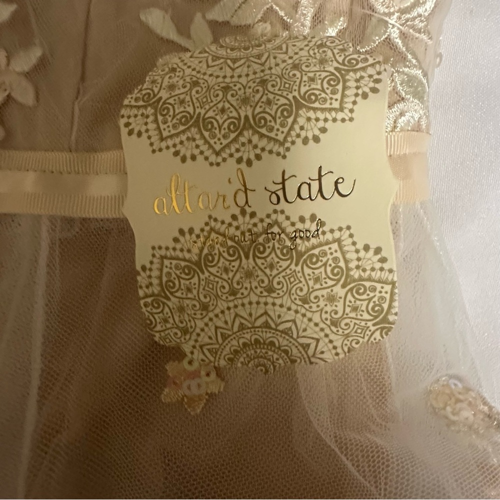 Altar'd State Cream Maxi Dress - Picture 4 of 16